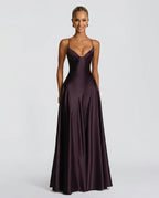Mira | Ruched Spaghetti Strap Maxi Dress