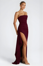 Kirrily | Strapless Twisted Maxi Dress