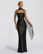 Calanthe | Sleeveless Sequin Maxi Dress