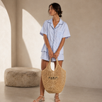 Milano Woven Shoulder Bag