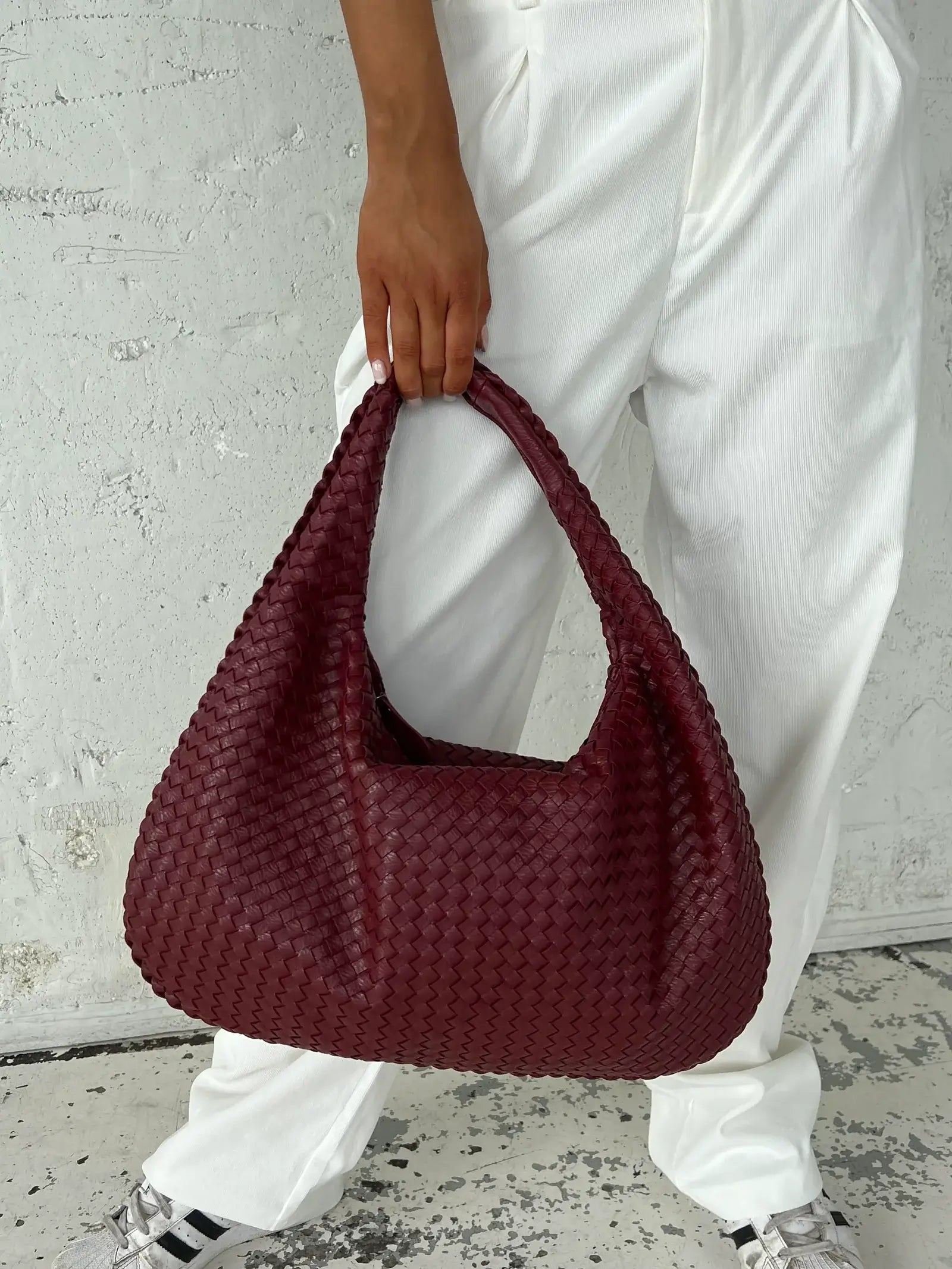 Giselle XL Woven Bag