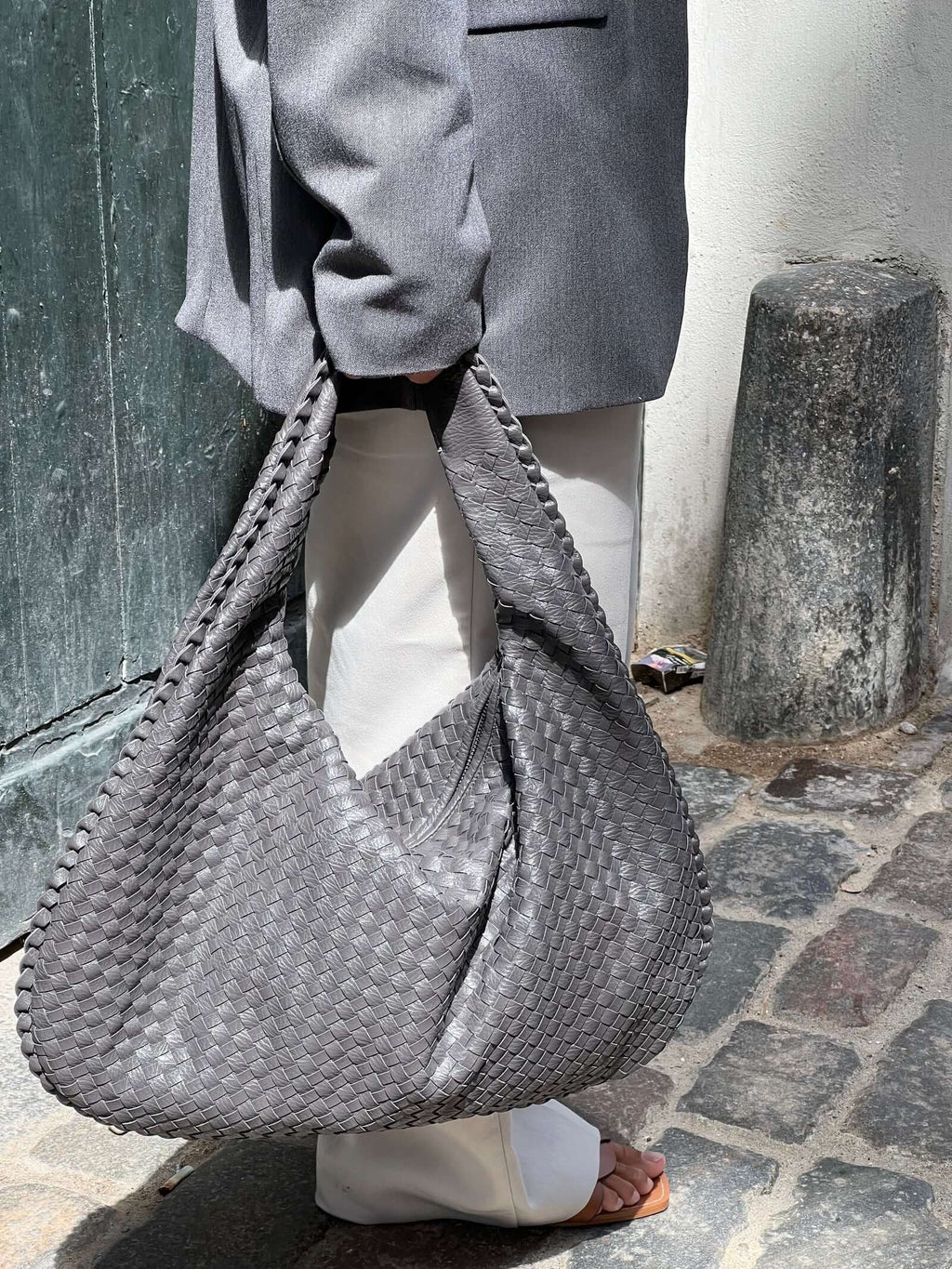 Giselle XL Woven Bag