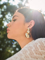 Grace Butterfly Wing Stud Earrings