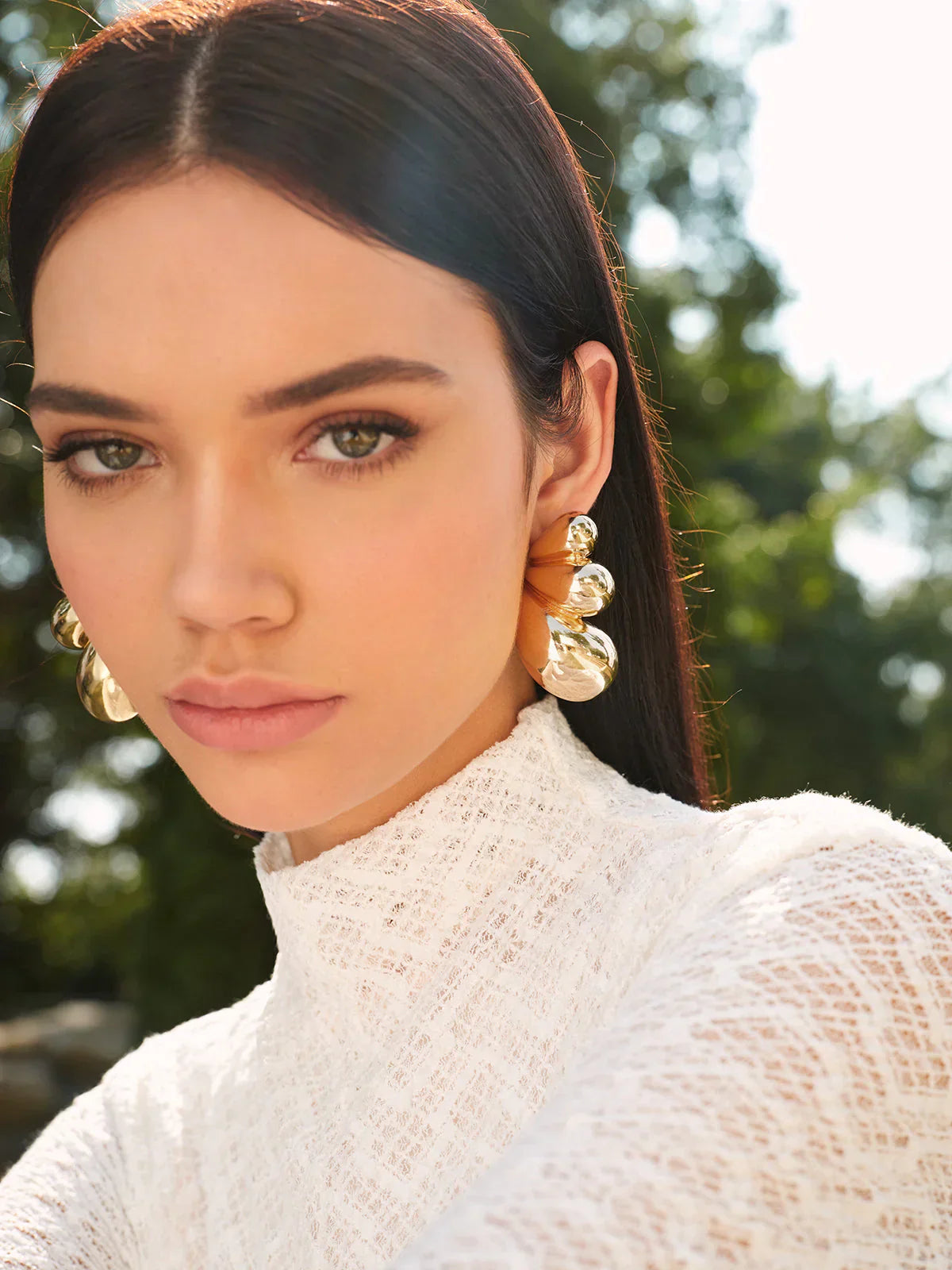 Grace Butterfly Wing Stud Earrings