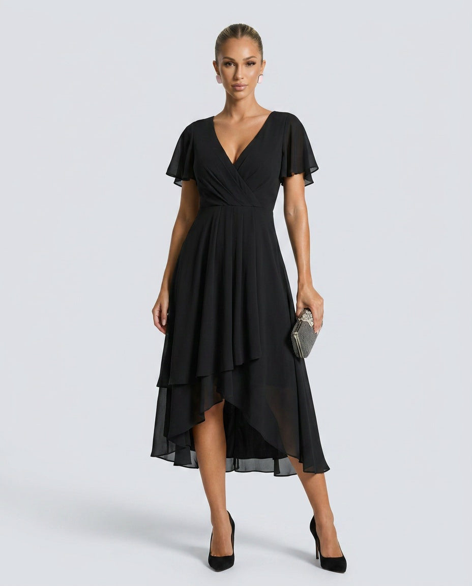 Mira | Romantic Lace Midi Dress