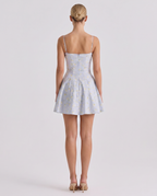 Sandi | Flared Mini Sundress with Thin Straps