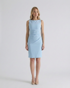 Lucia | Sleeveless Mini Dress in Vegan Leather