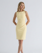 Lucia | Sleeveless Mini Dress in Vegan Leather