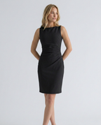 Lucia | Sleeveless Mini Dress in Vegan Leather