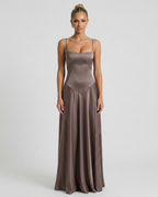 Phoebe | Maxi Dress with Lace-Up Back