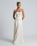 Phoebe | Maxi Dress with Lace-Up Back