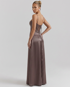 Phoebe | Maxi Dress with Lace-Up Back