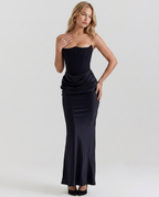 Opal | Strapless Corset Maxi Dress