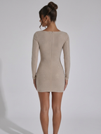Avaline | Long Sleeve Mini Dress