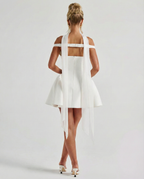Serina | Mini Dress with Off-Shoulder Neckline