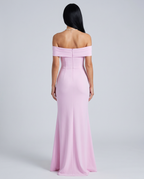 Miriam | Maxi Dress with Off Shoulder and High Slit