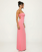 Maggie | Cut Out Strap Maxi Dress