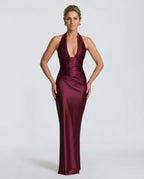Willa | One-Shoulder Ruched Maxi Dress