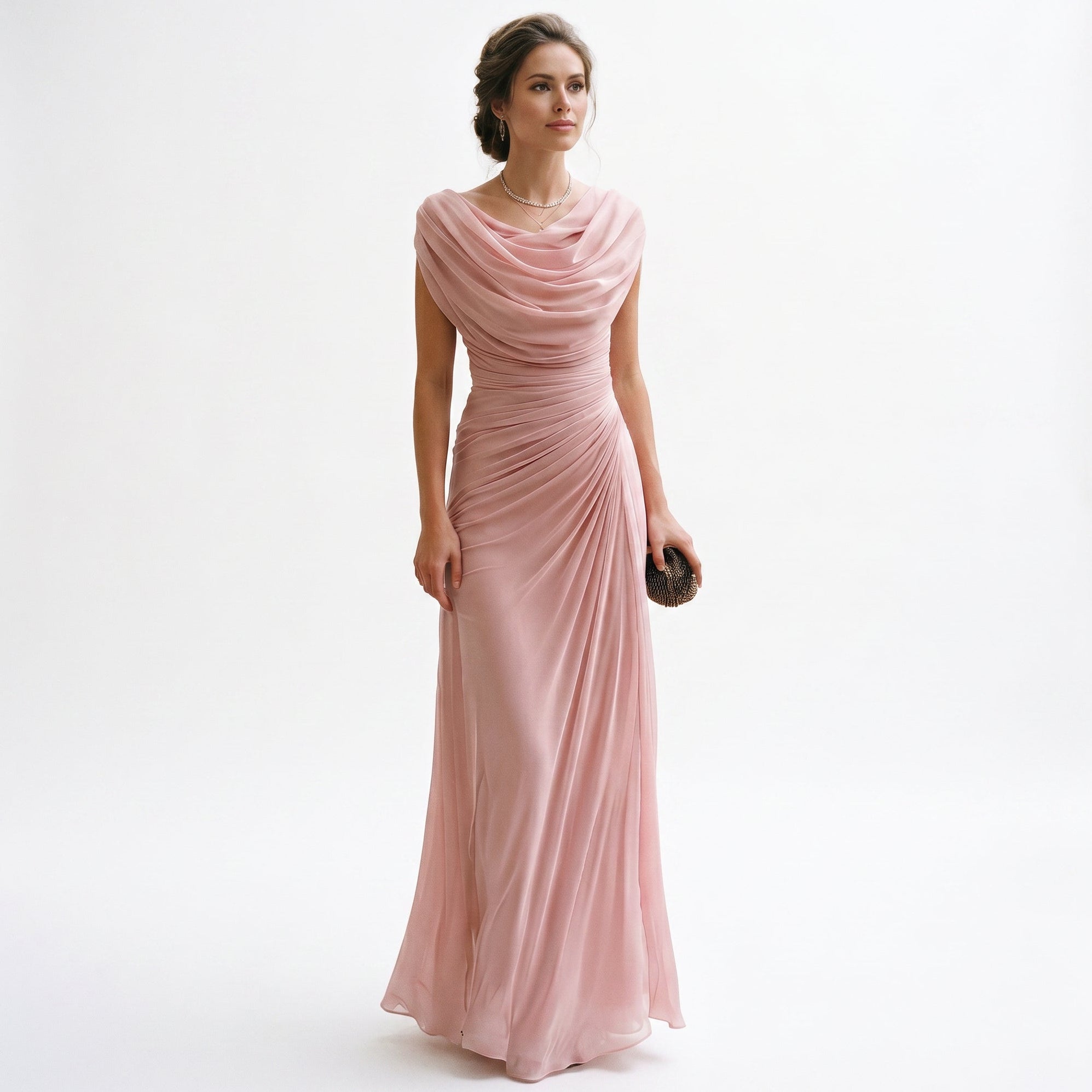 Tamara | Elegant Polyester Maxi Dress
