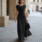 Tamara | Elegant Polyester Maxi Dress