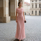 Tamara | Elegant Polyester Maxi Dress