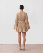 Lottie | Pleated Ruffle Mini Dress