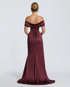 Riona | Lace-Up Corset Ballgown Maxi Dress