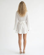 Lottie | Pleated Ruffle Mini Dress