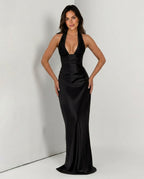 Willa | One-Shoulder Ruched Maxi Dress
